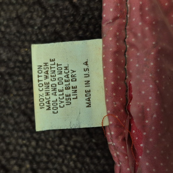 🗝️vtg 90s VERA BRADLEY Makeup Bag Vintage retired springtime Floral Zip Case - Picture 6 of 8